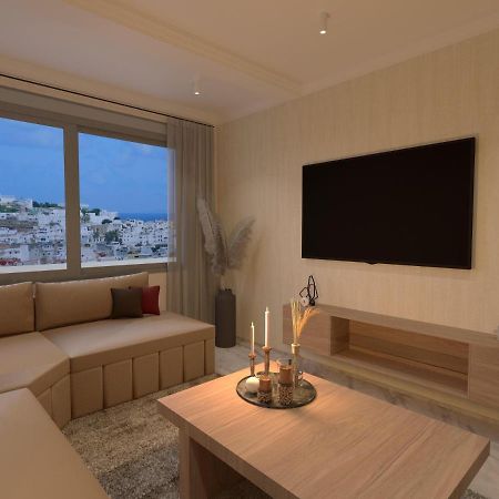 Appartement De Luxe, Vue Kasbah De Tanger Et Mer Eksteriør bilde